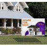 Custom Yard Sign (1' x 1ft) SQFT