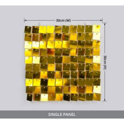 Shimmer Panel - Gold Package (8' x 8ft)