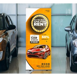 LT Banner Stands - Double Sided Package (2.5' x 6ft)