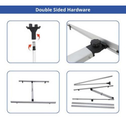 LT Banner Stands - Double Sided Package (2.5' x 6ft)