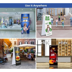 LT Banner Stands - Double Sided Package (2.5' x 6ft)