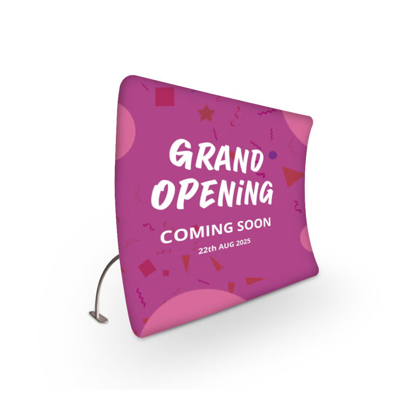 13' x 7.5' U Shaped Pillow Case Backdrop (Graphic only)