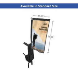 Backpack Flags - Rectangle, Double Sided Package (15.73"x30.49")