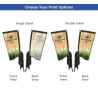 Backpack Flags - Rectangle, Double Sided Package (15.73"x30.49")