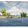 White Canopy Tent (Topper and Frame) - (10' x 10ft)