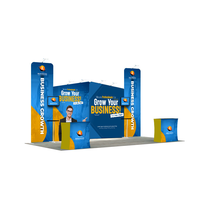 20' Trade Show Booth - Design 3