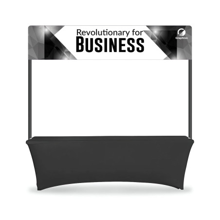 Table Top Banner Display Package, Double Sided (8.04' x 1.48ft)
