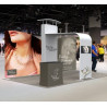 20' Inline Trade Show Booth – Modular Package with Media Display