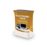91.73" x 40.55" Fabric Pop Up Booth Square Package (Graphic only)