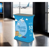 91.73" x 40.55" Fabric Pop Up Booth Square Package (Graphic only)