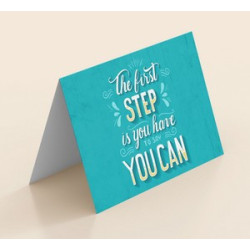 Folded Note Cards - 7" x 10" (Folds to 7" x 5")