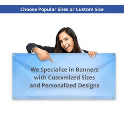 Premium Custom Vinyl Banners with Wind Flaps only (1' x 1ft/SQFT)