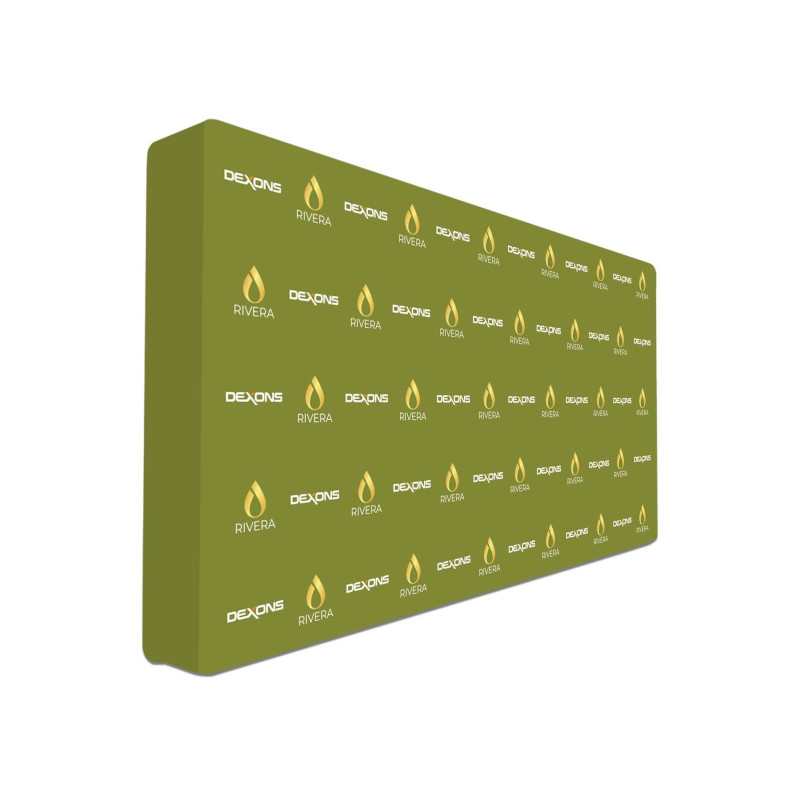15' x 8' Step and Repeat Wall Box Fabric Display (Double Sided Package)