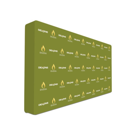 15' x 8' Step and Repeat Wall Box Fabric Display (Double Sided Package)