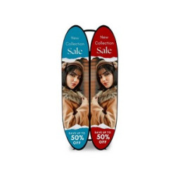 Tower Pop Up Banner (3.61' x 7.22ft)