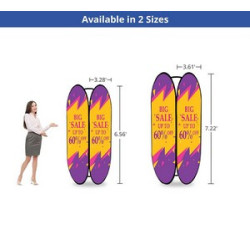 Tower Pop Up Banner (3.61' x 7.22ft)