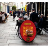 3.94' x 3.94' Circle Pop Up Banner