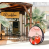 3.94' x 3.94' Circle Pop Up Banner