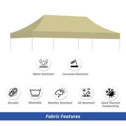 Blank Canopy Tent (Topper and Frame) - (10' x 10ft)