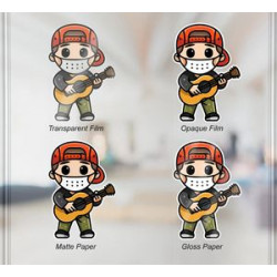 Custom Sheet Stickers (4" x 3")