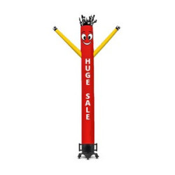 Huge Sale Inflatable Tube Man Red with Yellow Arms Package