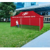 20' Aluminum Canopy Tent - Sustainable Tent Fabric (Frame+Topper)