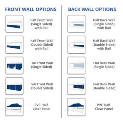 20' Aluminum Canopy Tent - Sustainable Tent Fabric (Frame+Topper)