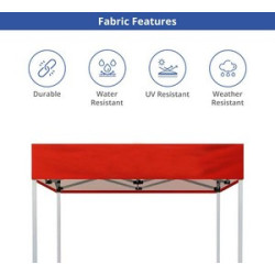 6' Aluminum Canopy Tent - Standard Tent Fabric (Topper Only)