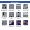 6' Aluminum Canopy Tent - Standard Tent Fabric (Topper Only)