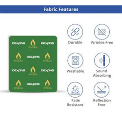 8' x 10' Step and Repeat Wall Box Fabric Display (Graphic only)
