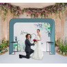 Square Arch Fabric Display (Graphic only)