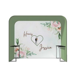 Square Arch Fabric Display (Graphic only)