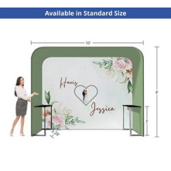 Square Arch Fabric Display (Graphic only)