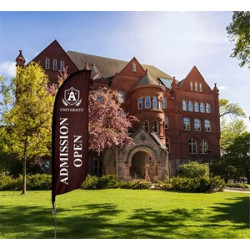 2' x 9.58' Feather Flag Double Sided Package w/Spike Base