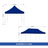 Blue Canopy Tent (Topper and Frame) - (10' x 10ft)