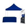 Portable Canopy Tent with Rollup Stand & Table Cover
