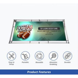 Horizontal A Frame with Banner (21' x 3ft)