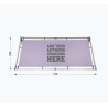 Horizontal A Frame with Banner (21' x 3ft)