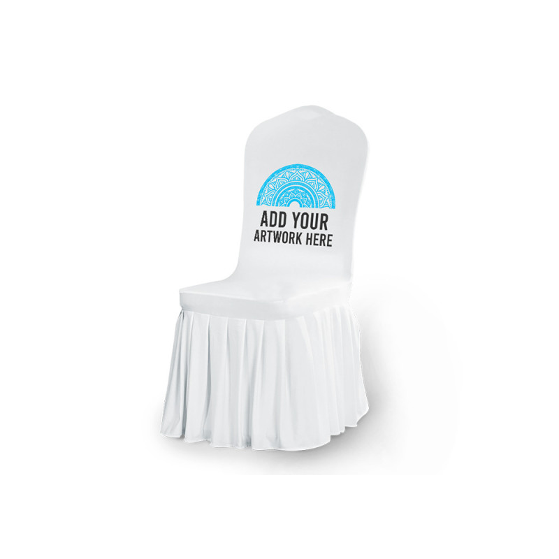 Pleated Banquet Chair Covers (14.2" x 32.3")