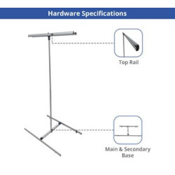LT Banner Stands Double Sided Package (2.5' x 6ft)