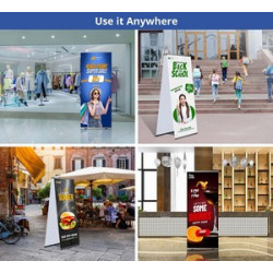 LT Banner Stands Double Sided Package (2.5' x 6ft)