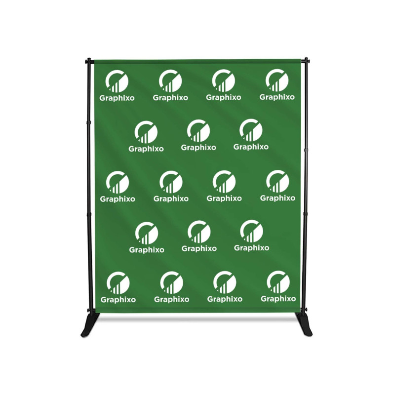 5' x 6' Step and Repeat Adjustable Banner Stands (Graphic only)