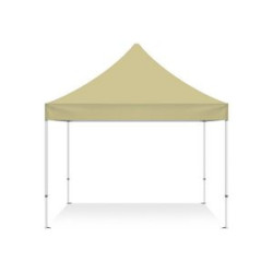 Beige Canopy Tent (Topper and Frame) - (20' x 10ft)
