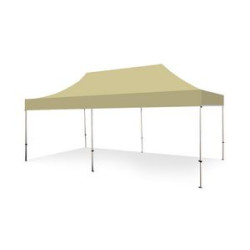 Beige Canopy Tent (Topper and Frame) - (20' x 10ft)