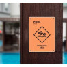 Pool Signs (1' x 1ft/Sqft)