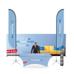 Economy 20' Booth Package