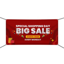 Canvas Banners with UV Print - 1' x 1' (SQFT)