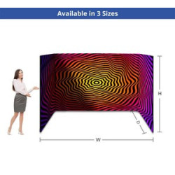 U Shape Photo Booth - 6' x 4' x 2' (Graphic only)