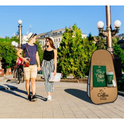 Vertical Pop Up Banner (2.29' x 3.44' )