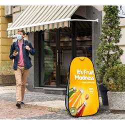 Vertical Pop Up Banner (2.29' x 3.44' )